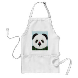 Schattig Panda Beer Standaard Schort