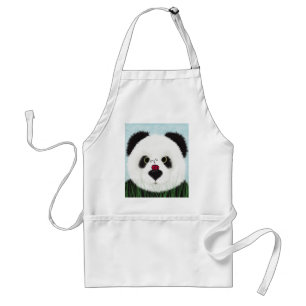 Schattig Panda Beer Standaard Schort