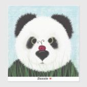 Schattig Panda Beer Sticker (Vel)