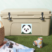 Schattig Panda Beer Sticker (Koeler)