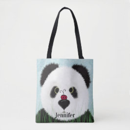 Schattig Panda Beer Tote Bag