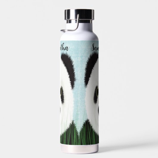 Schattig Panda Beer Waterfles (Rechts)