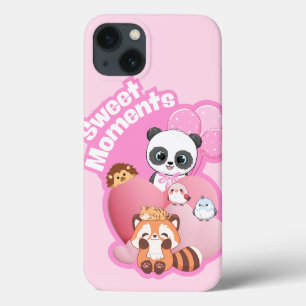 Schattig Panda & Friends Design Case-Mate iPhone Case