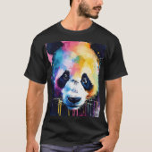 "Schattig Panda Graphic T-shirt" T-shirt (Voorkant)