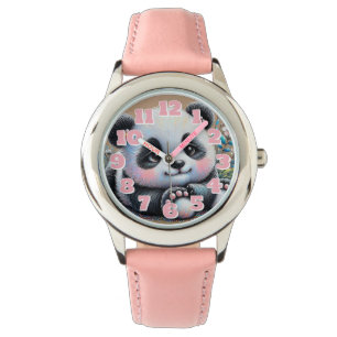 Schattig Panda kinderhorloge Horloge