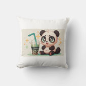 schattig panda kussen (Voorkant)