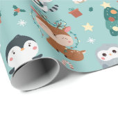 Schattig papier voor het ompakken van dieren (Rol Hoek)