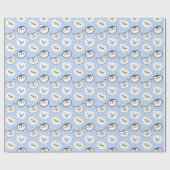 Schattig papier voor het ompakken van dieren (Vlak)