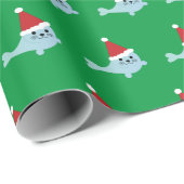 Schattig papier voor het oppakken van kersttallen (Rol Hoek)