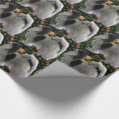 Schattig Papillon Cadeaupapier (Hoek)