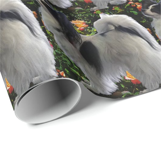 Schattig Papillon Cadeaupapier (Rol Hoek)