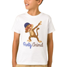 Schattig Party Animal Birthday T-shirt