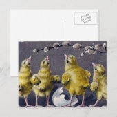 Schattig Pasen Briefkaart (Voorkant / Achterkant)