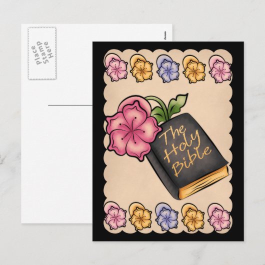 Schattig Pasen Briefkaart (Voorkant / Achterkant)