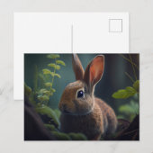 Schattig Pasen Briefkaart (Voorkant / Achterkant)