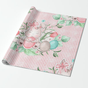Schattig Pasen konijn Cadeaupapier