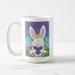 Schattig Pasen Konijn Koffiemok