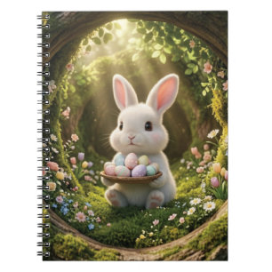 Schattig Pasen Konijn Notitieboek