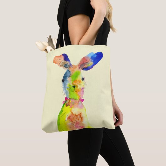 Schattig Pasen konijn  Tote Bag (Dichtbij)