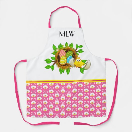 Schattig Pasen Schort (Voorkant)