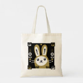 Schattig Pasen Vakantie Konijn Tote Bag (Achterkant)