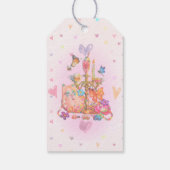 Schattig Pastel Cadeaulabel (Achterkant)