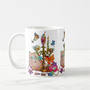 Schattig Pastel Koffiemok