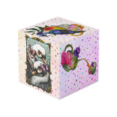 Schattig Pastel Kubus (Achter hoekig)