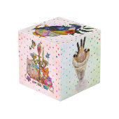 Schattig Pastel Kubus (Voorkant hoekig)