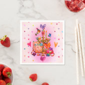 Schattig Pastel Servet (Insitu)