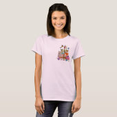 Schattig Pastel T-shirt (Voorkant volledig)