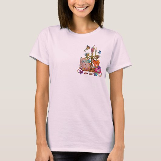 Schattig Pastel T-shirt (Voorkant)
