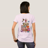 Schattig Pastel T-shirt (Achterkant volledig)