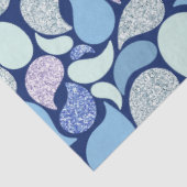 Schattig Pastel Zeemeermin Traan Drop Girly Ocean Tissuepapier (Detail)