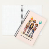 Schattig Pastel Zombie Trio - Schattige Halloween  Notitieboek (Binnen)