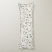 Schattig pastelsafari zebra patroon crèche roze lichaamskussen (Achterkant (Verticaal))