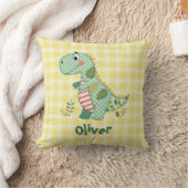 Schattig Patchwork Baby Dinosaur Kussen (Deken)