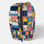 Schattig patchwork ontwerp, speels patroon toilettasje (Rechts)