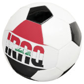 Schattig patriotticum voor Irak Voetbal (Drie kwart)