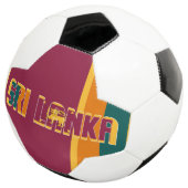 Schattig patriotticum voor Sri Lanka Voetbal (Drie kwart)