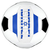 Schattig patriottisch gebied Israël Voetbal (Gedraaid)
