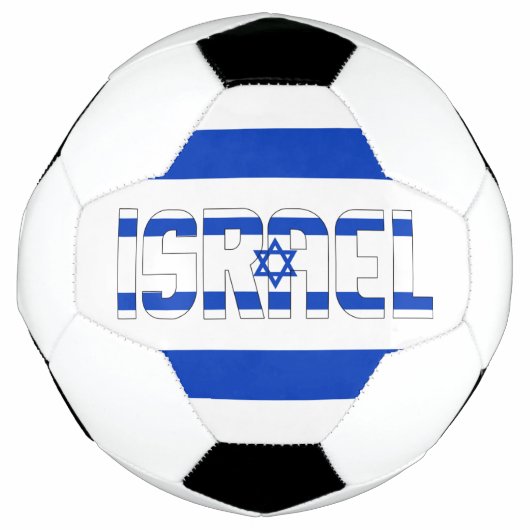 Schattig patriottisch gebied Israël Voetbal (Voorkant)