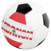 Schattig patriottisch Libanon Voetbal (Drie kwart)
