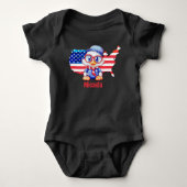 Schattig patriottisch romper (Voorkant)