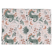  schattig patroon in roze voor meisje van de verja groot cadeauzakje (Achterkant)