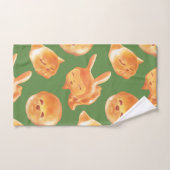 Schattig patroon van gebroken brood handdoek (Handdoek)