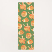 Schattig patroon van gebroken brood yogamat (Voorkant)