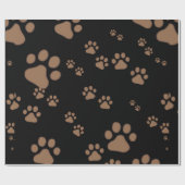 Schattig Pauw Print Patroon Cadeaupapier (Vlak)