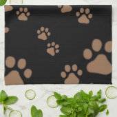 Schattig Pauw Print Patroon Theedoek (Gevouwen)