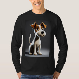 "Schattig Paws: Sweet Puppy Design T-shirt" T-shirt